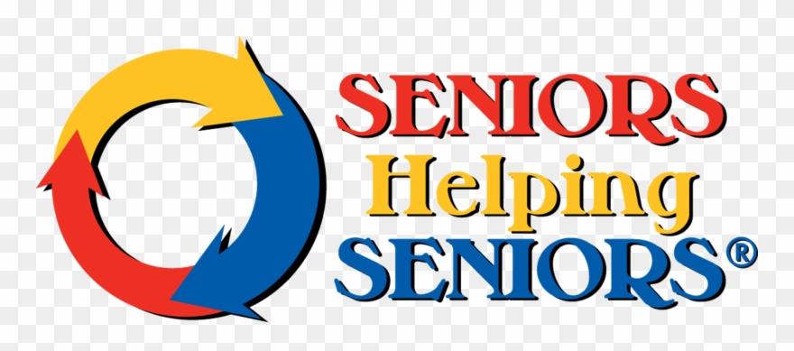 Seniors Illustrations And Clipart - Seniors Helping Seniors - Png Download
