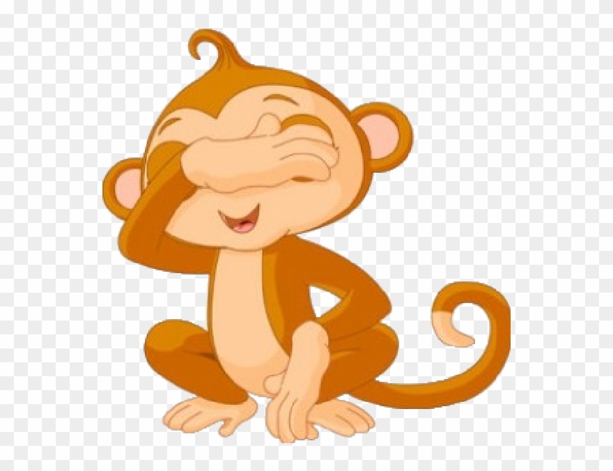Clipart Baby Monkey - Transparent Background Monkey Clipart - Png Download