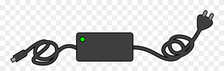 Ac Adapter Laptop Power Supply Unit Ac Power Plugs - Laptop Charger Clipart - Png Download