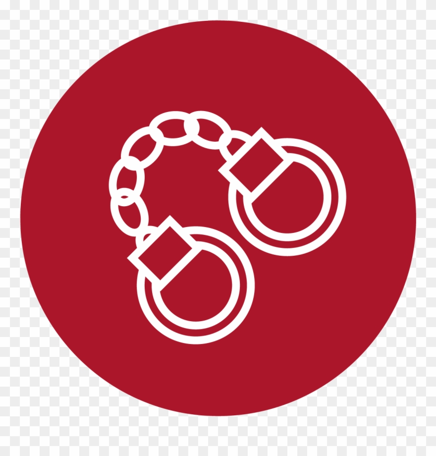 Defense Attorneys Mckinney Malapit Getting Charged - Criminal Icons In Circle Clipart