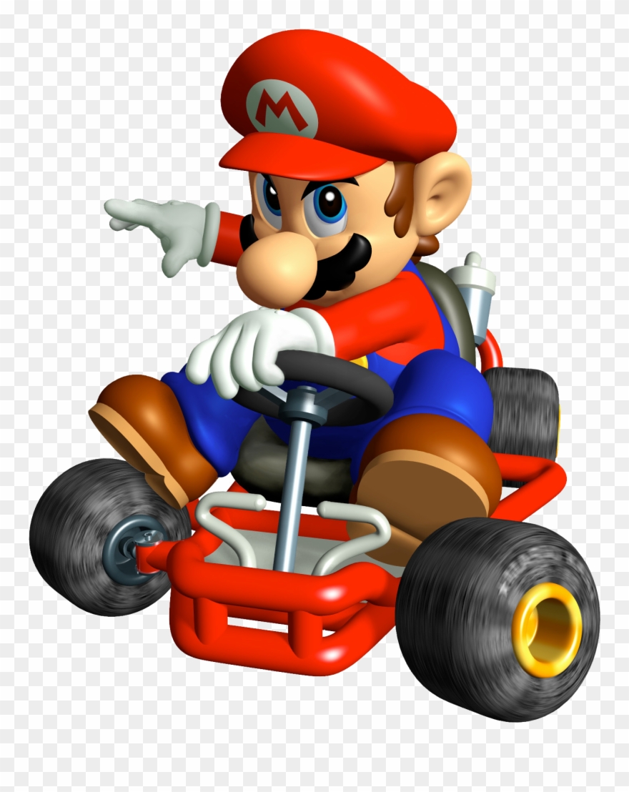 Projects Inspiration Mario Kart Clipart - Mario Kart Super Circuit Mario - Png Download