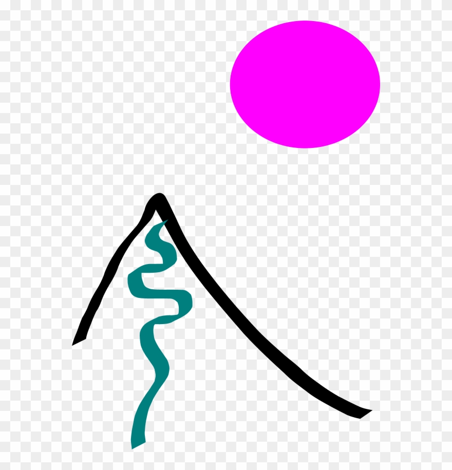 Mountain Clip Art Car Pictures - Clip Art - Png Download