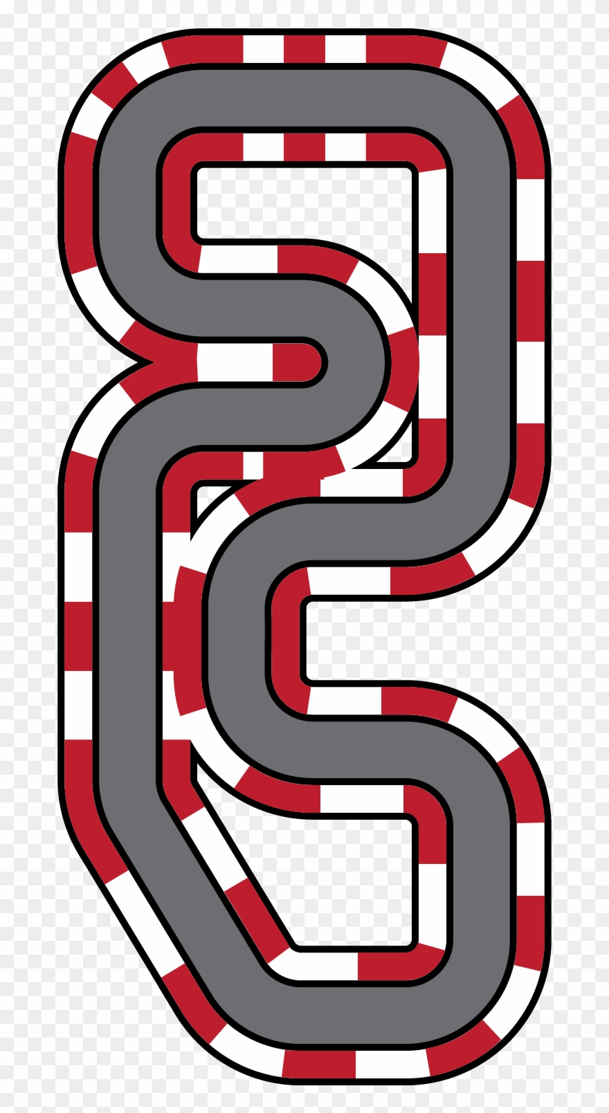 Le Mans Track - Autobahn Indoor Speedway Clipart