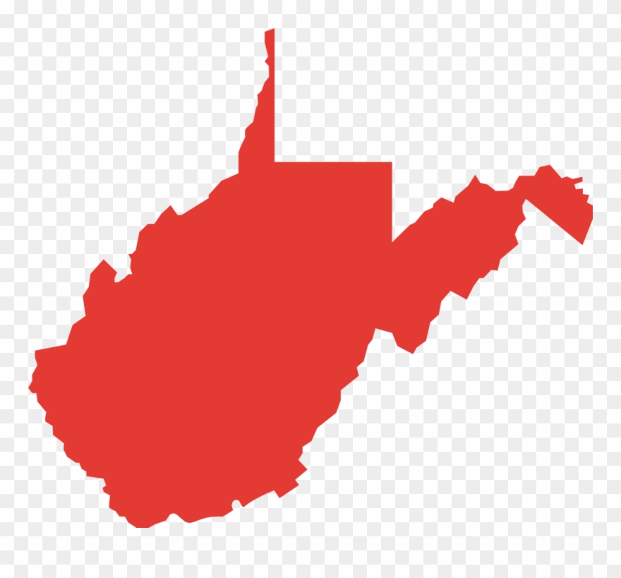 Ohio Kentucky West Virginia Virginia Tennessee - West Virginia Vinyl Decal Clipart