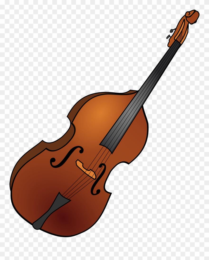 Double Bass - Double Bass Clipart - Png Download