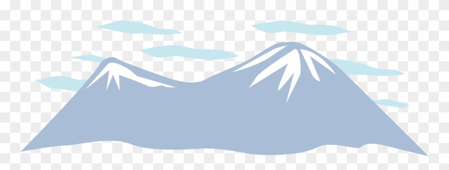 Diagram Mountain Silhouette - Клипарт Горы Clipart
