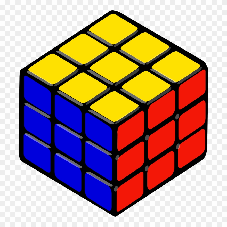 Ice Cube Tray Clip Art Download - Rubix Cube Clip Art - Png Download