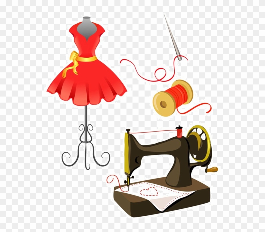 Couture Sur-mesure, Altérations Québec - Macchina Da Cucire Disegno Clipart