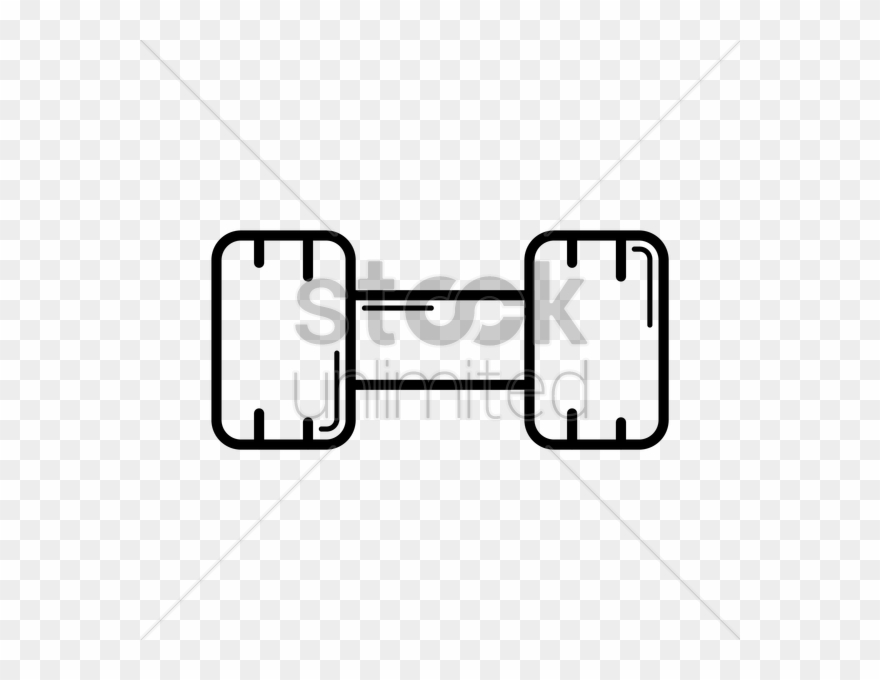 Dumbbell - Barbell - Barbell Clipart