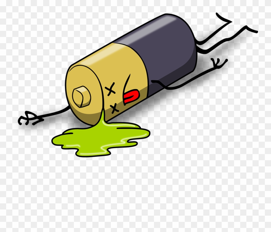 Batteries And Accumulators Steemit - Dead Battery Clipart