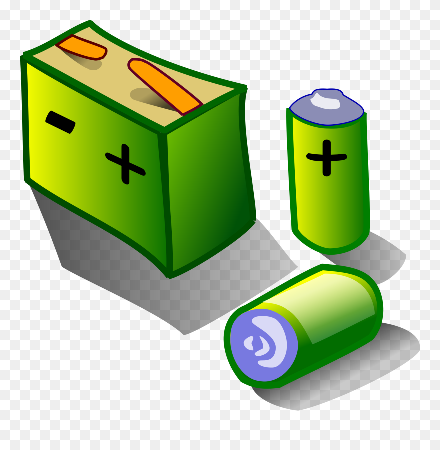 Laptop Battery2 Clipart Png - Battery Clip Art Transparent Png