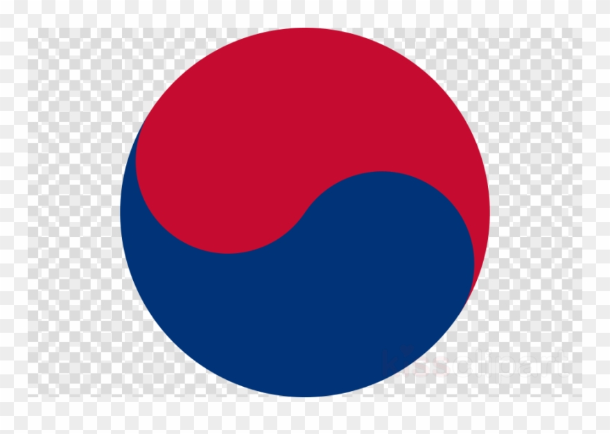 Yin Yang Korean Clipart Joseon Flag Of South Korea - Hobby Vinyl Decal Lion Hobby Decor (18 X 18 In. ) Fully - Png Download
