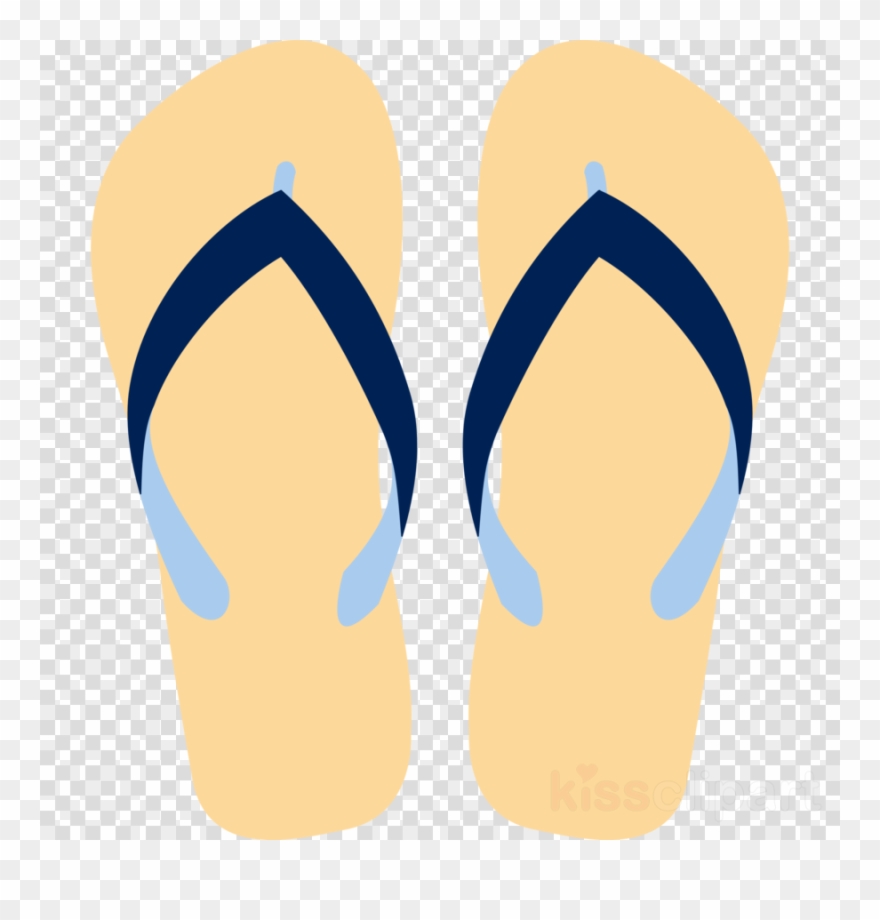 Download Flip Flops Vector Png Clipart Flip-flops Clip - Heart Emoji Iphone Transparent Png