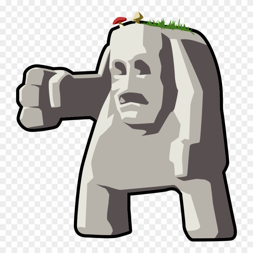 Red Giant Cliparts - Rock Giant Clipart - Png Download