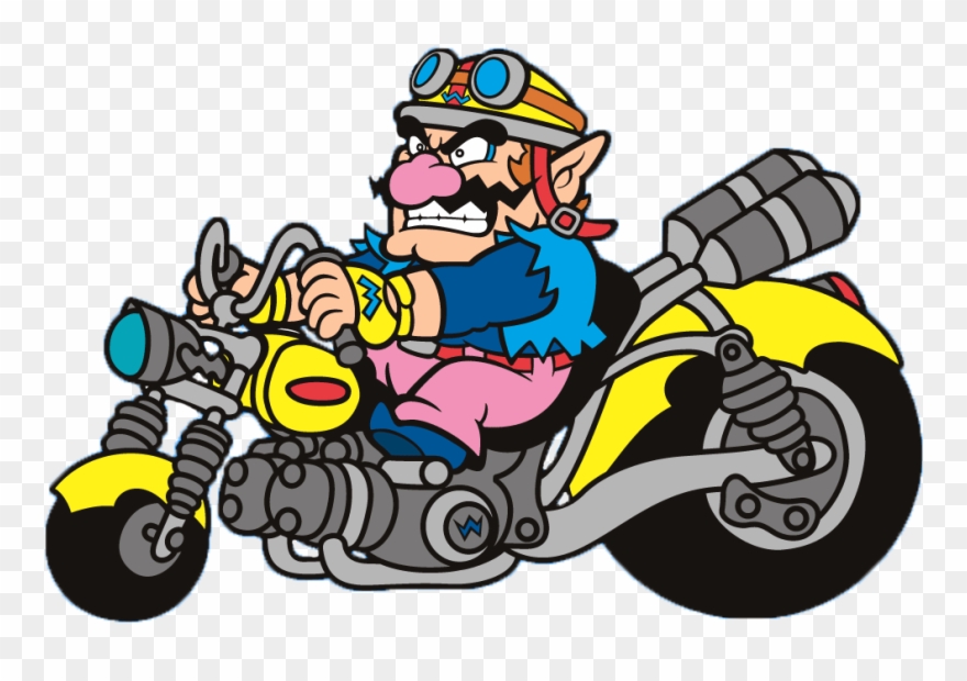 Wario Bike Clipart