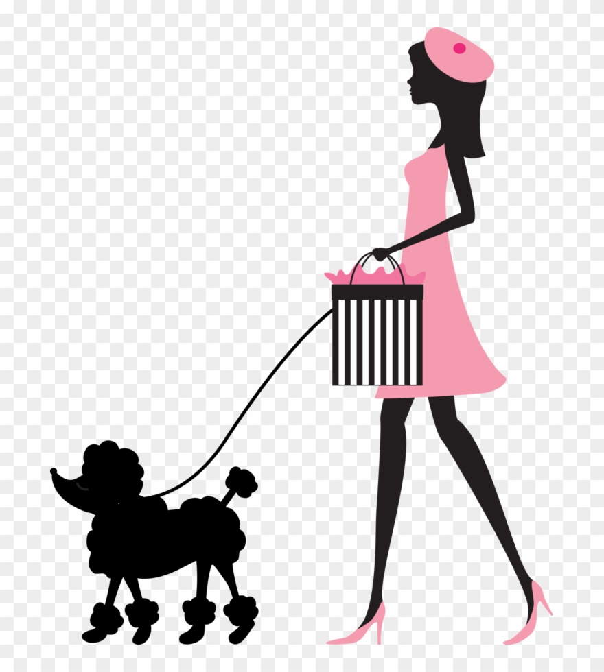 Poodle Clipart Paris Bistro - Topo De Bolo Paris - Png Download