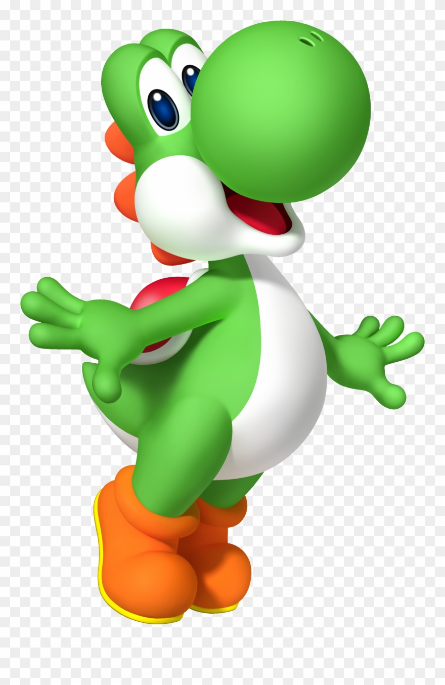 Super Mario Clipart Yoshi - Yoshi Mario - Png Download