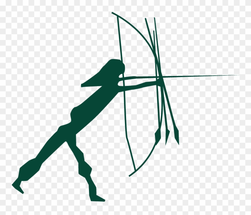 Banner Black And White Library Archery Drawing Ancient - Soldier Clipart