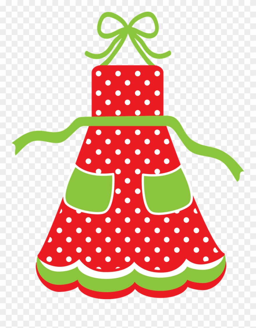 Utencílhos , Móveis De Cozinha Christmas Clipart, Christmas - Apron Clipart - Png Download