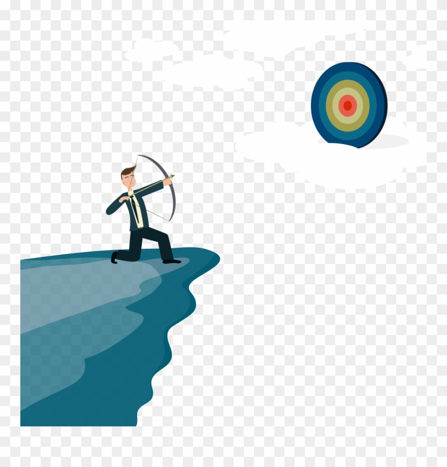 Clip Art Free Download Archery Vector Cartoon - Archery - Png Download