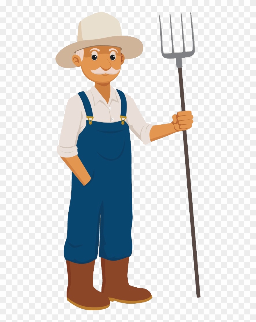 Farmer Agriculture, Farmer, Clip Art, 18th, Farmers, - Transparent Background Farmer Clipart - Png Download