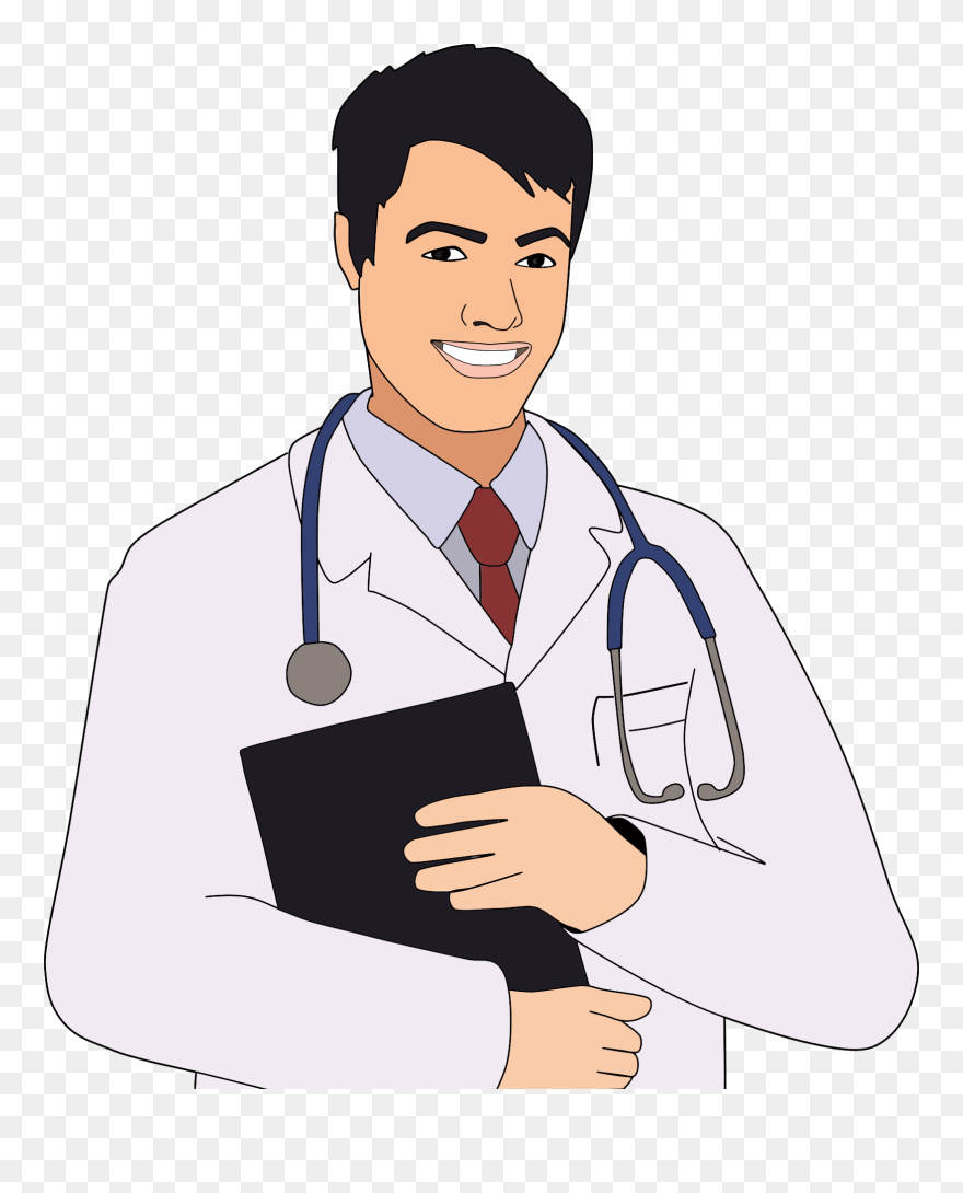 Image Download Onlinelabels Clip Art Young - Doctor Clipart - Png Download