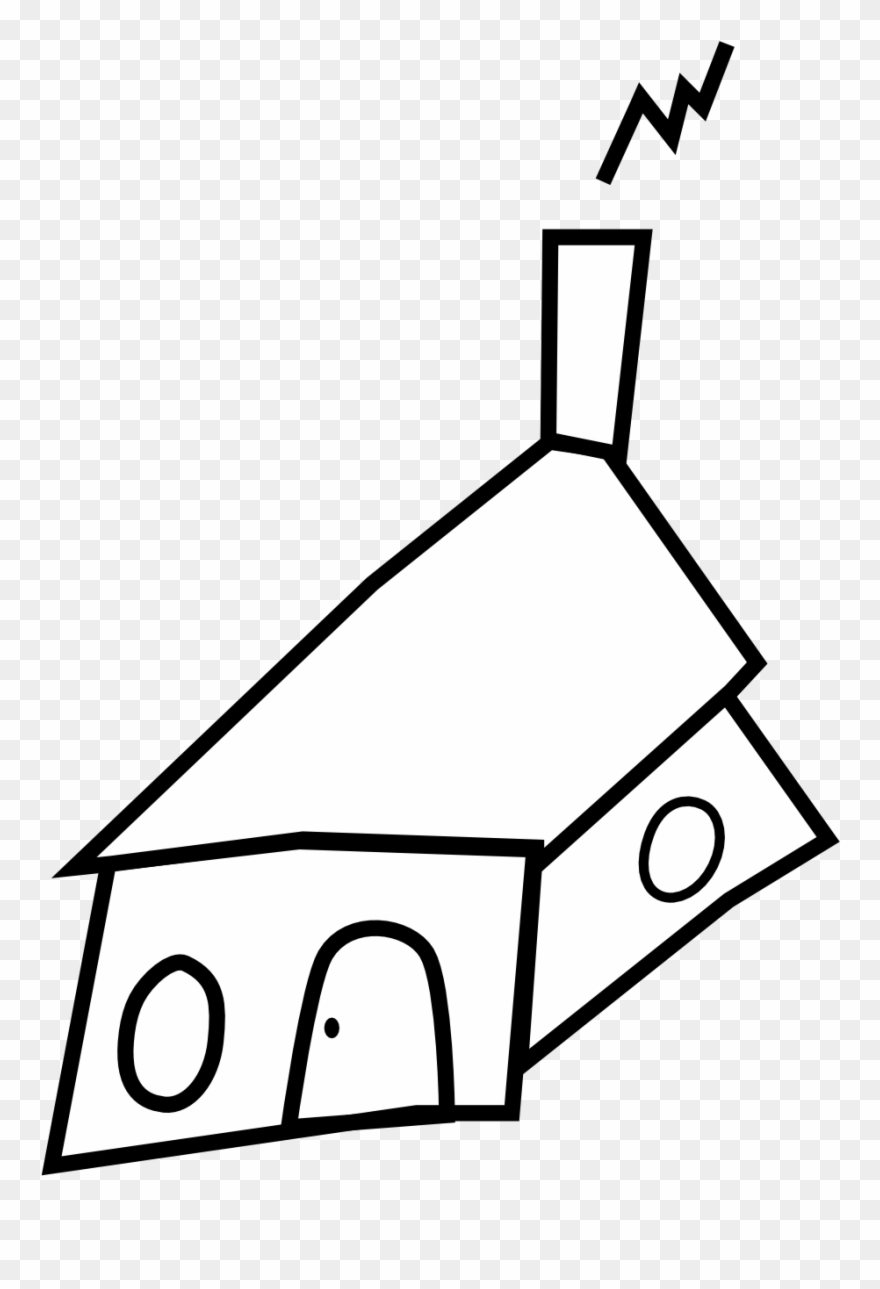 Casa 1 Black White Line Art Scalable Vector Graphics - Clip Art - Png Download