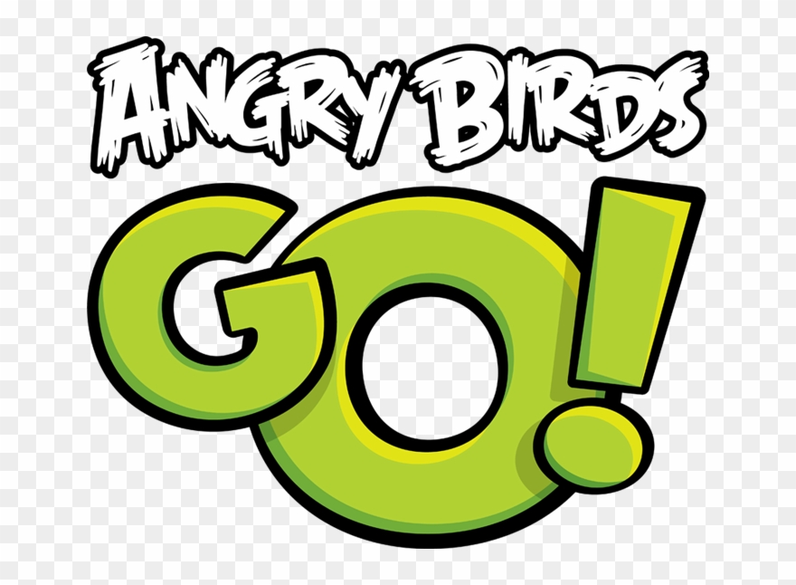 New 'angry Birds Go' Kart Racing Game - Angry Birds Go Logo Clipart