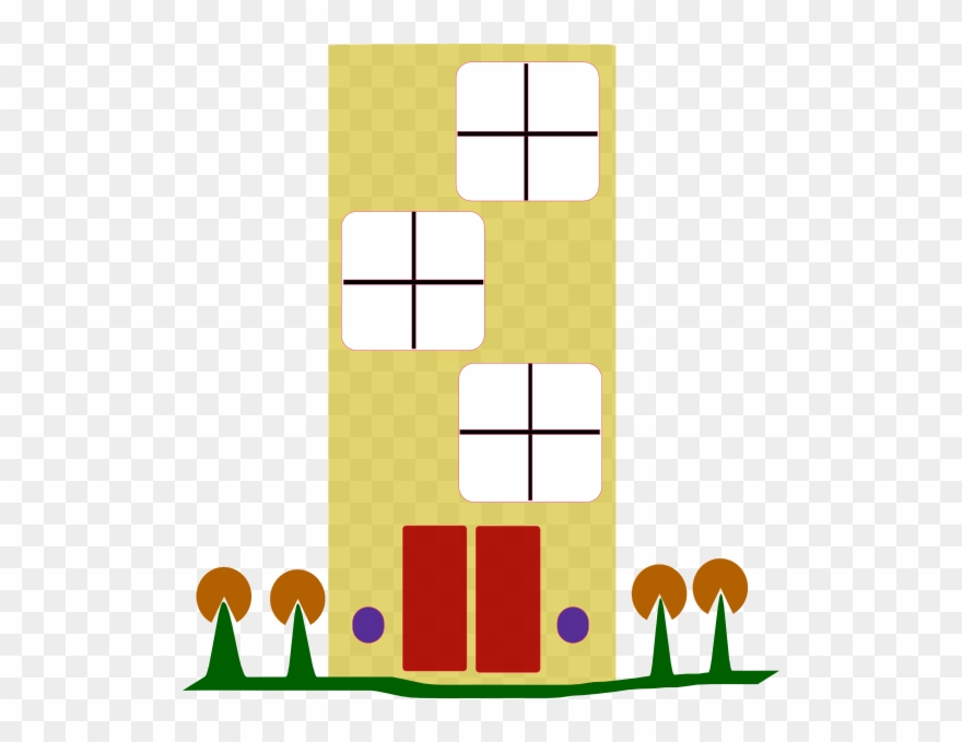 Apartment Clip Art Free - Png Download