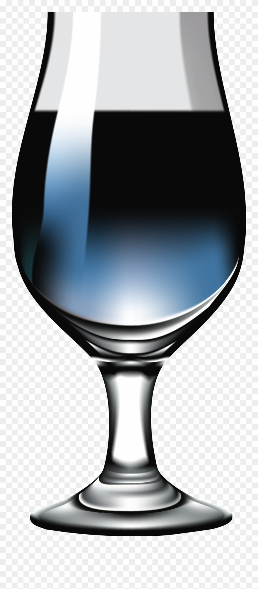 Blue Drink Png Clipart - Wine Transparent Png