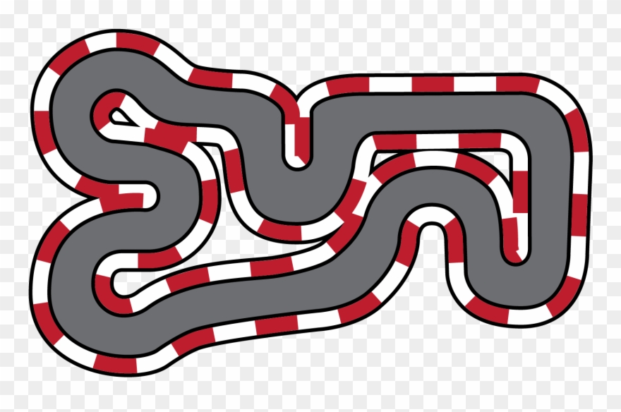 America - Autobahn Indoor Speedway Map Clipart