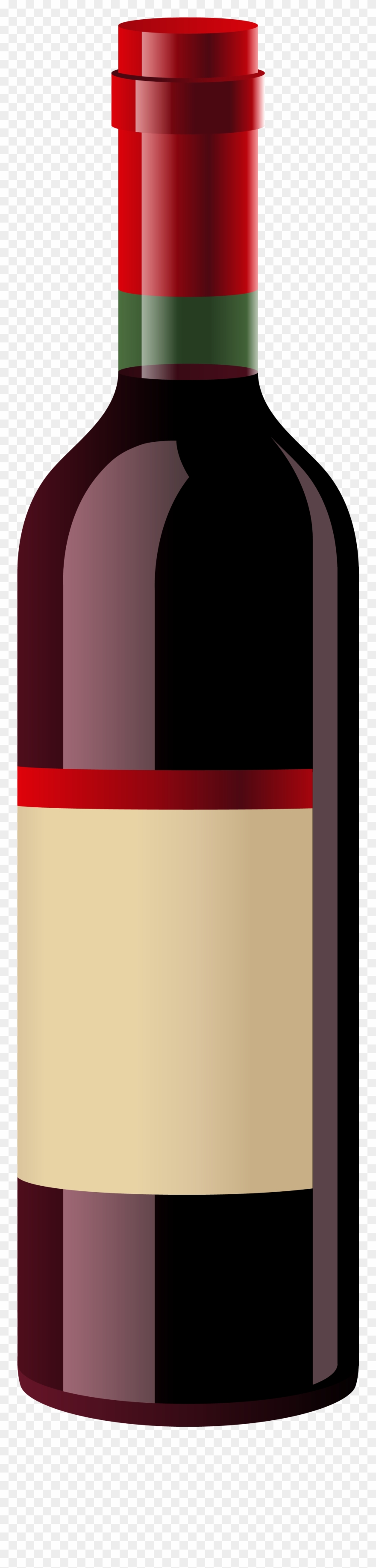 Red Wine Bottle Png Clipart - Clip Art Red Wine Bottle Png Transparent Png