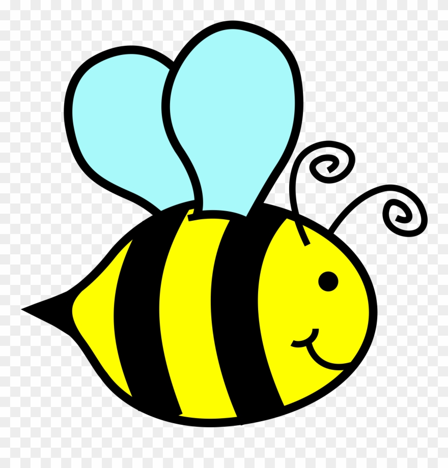 Skyline Clipart Cartoon - Clip Art Bee Png Transparent Png
