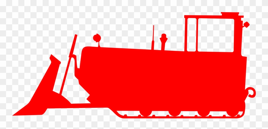 Bulldozer Tractor Agriculture Heavy Machinery - Bulldozer Clipart