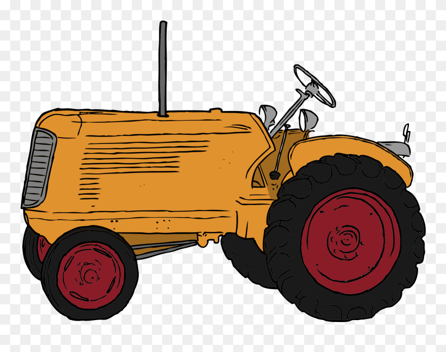 Medium Image - Agricultural Machinery Clip Art - Png Download