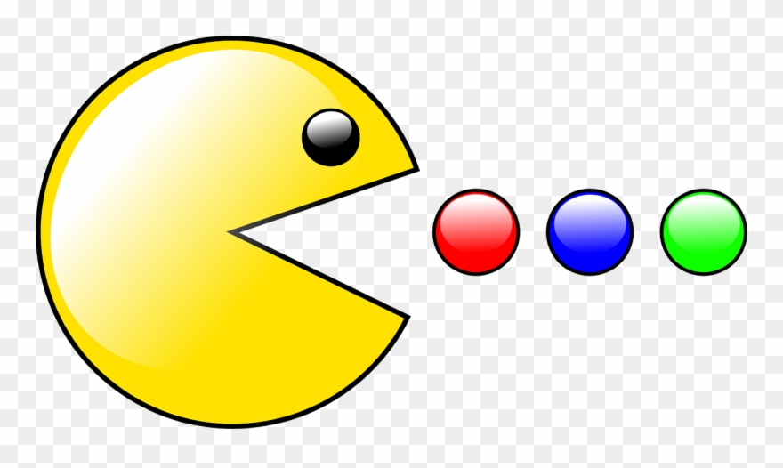 Pc Clipart Gambar - Imagenes De Pacman Png Transparent Png