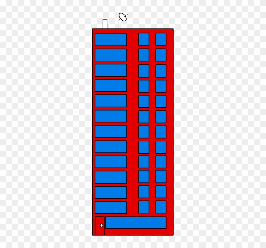 Building Skyscraper Computer Icons House Apartment - El Edificio Clipart - Png Download