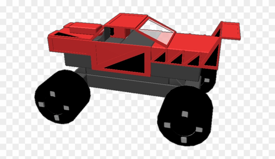 Monster Jam Custom - Toy Vehicle Clipart