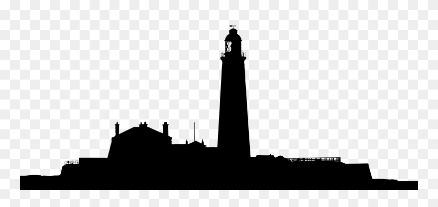 Landscape Painting Drawing Landscape Architect Landscape - Light House Silhouette Clipart