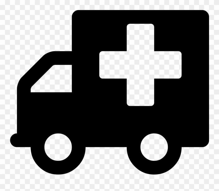 Image Royalty Free File Font Awesome Svg - Ambulancia Icon Clipart
