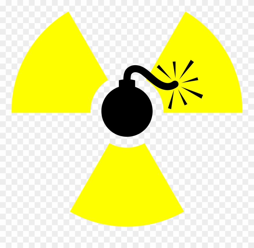 Nuclear Explosion Clipart Nuclear Missile - Transparent Background Bomb Clipart - Png Download