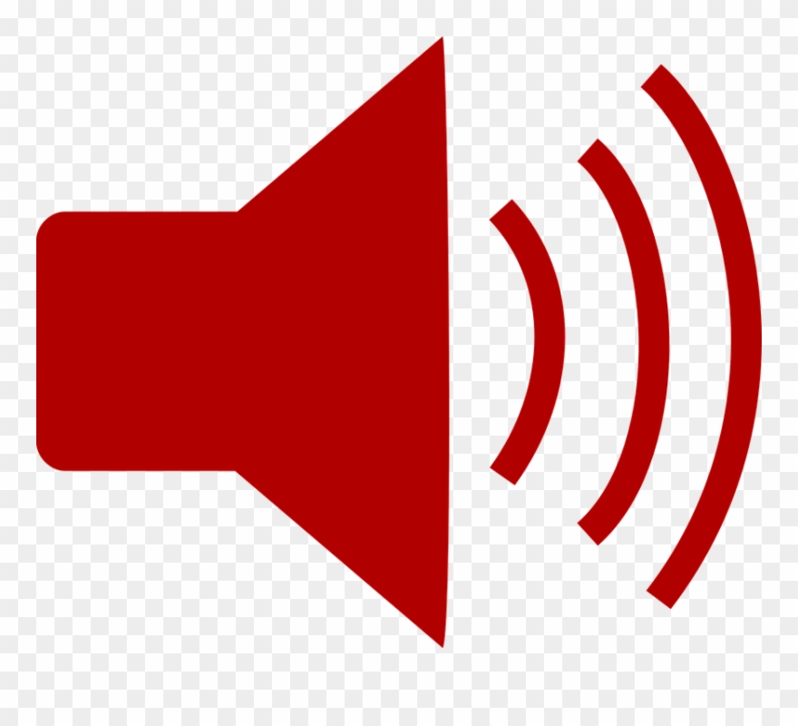 Image Black And White Stock Free Png Megaphone Announcement - Sound Red Png Clipart