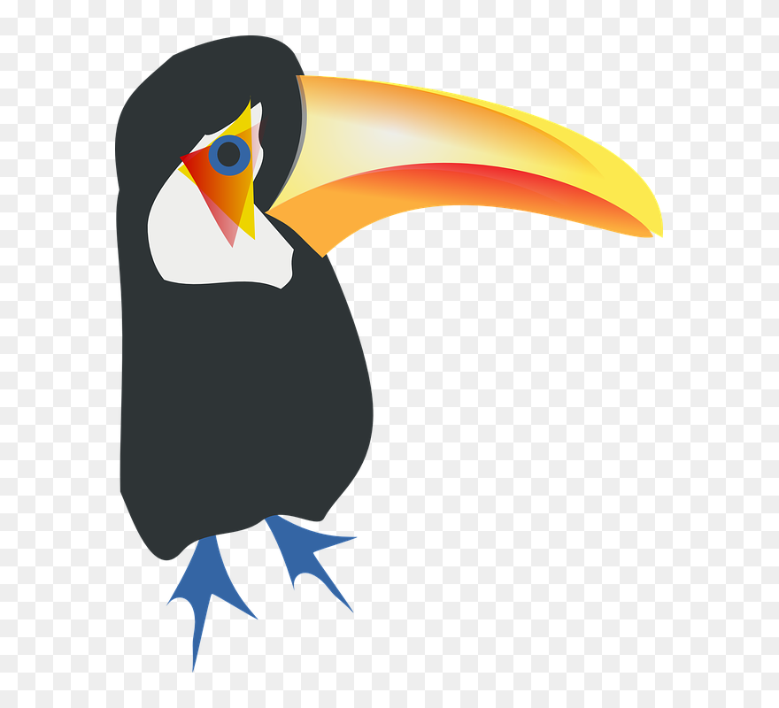 Publicat De Eu Ciresica La - Toucan Bird Shower Curtain Clipart