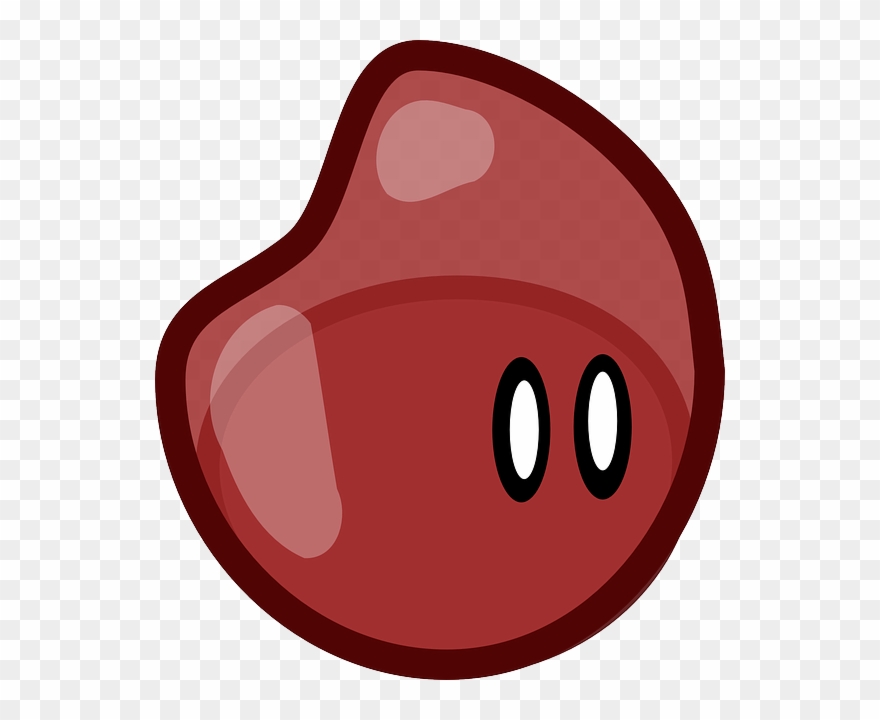 Crankeye Red Jelly Clip Art - Cartoon Jelly - Png Download