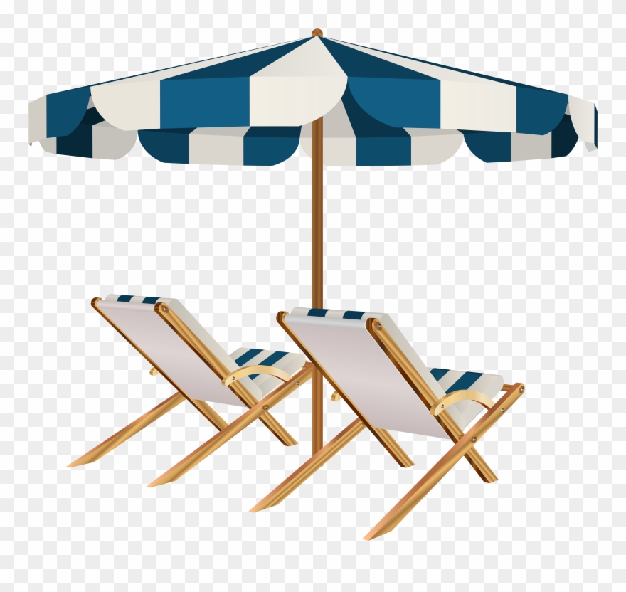 Beach Chair Clipart - Png Download
