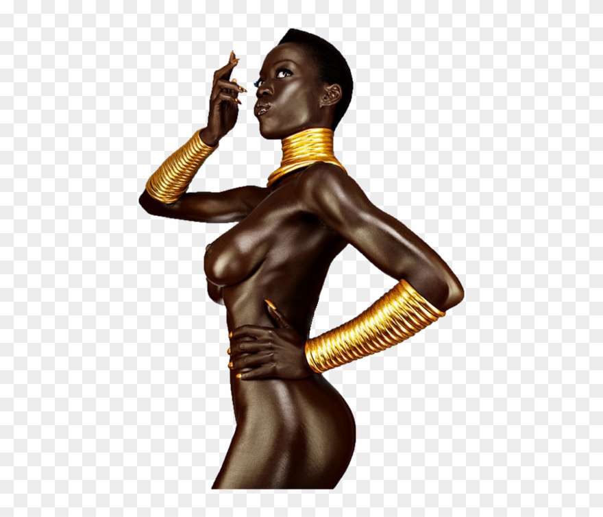 African Women Bust - Religion Clipart