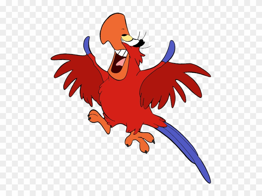 Aladdin Iago Clipart - Clip Art - Png Download