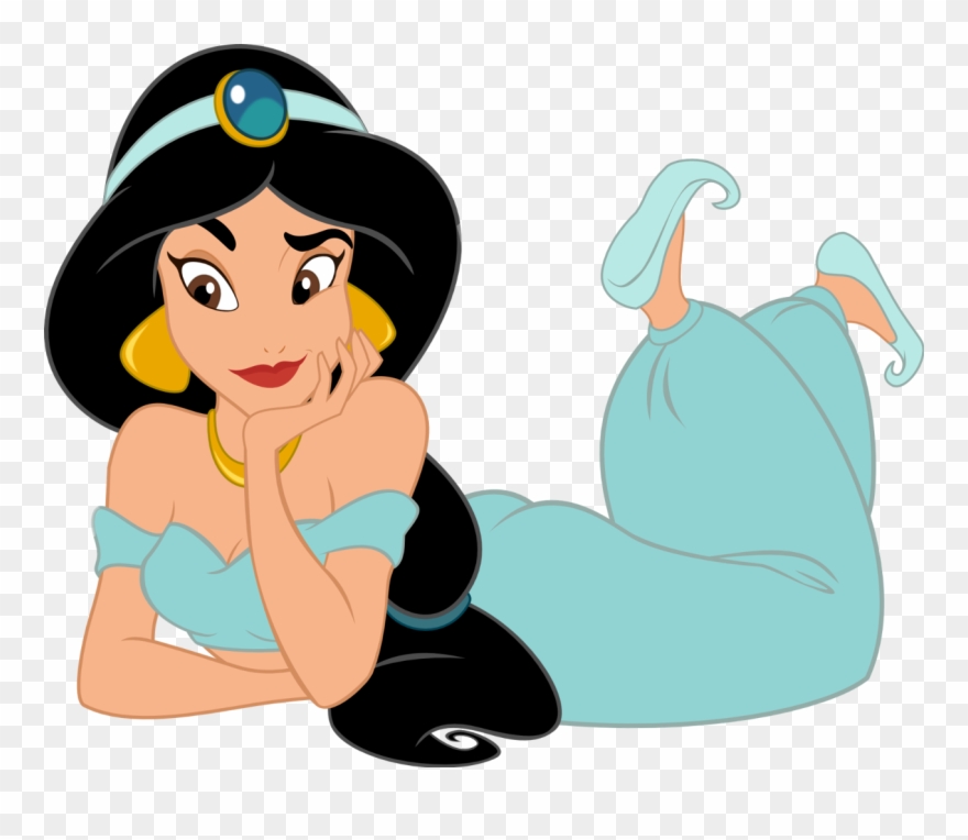 Dizzy Disney Princess Jasmine Aladdin Decal Wall Sticker Clipart