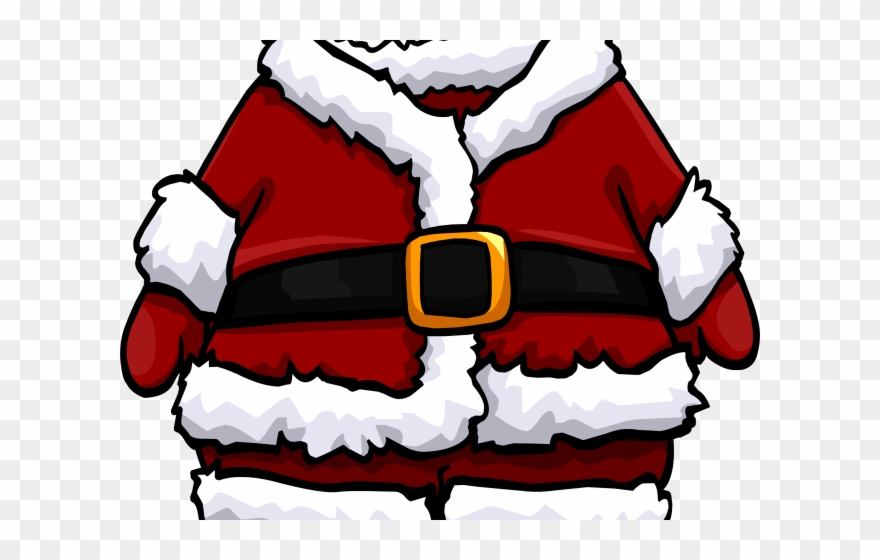 Jacket Clipart Santa Claus - Club Penguin - Png Download