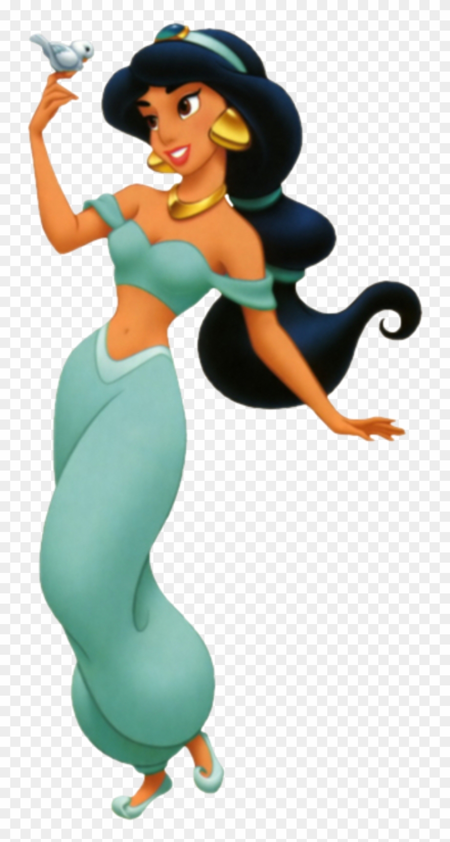 Aladdin Clipart - Jasmine Princess - Png Download